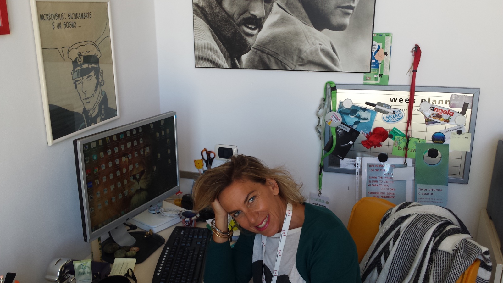 Nello studio al CNR